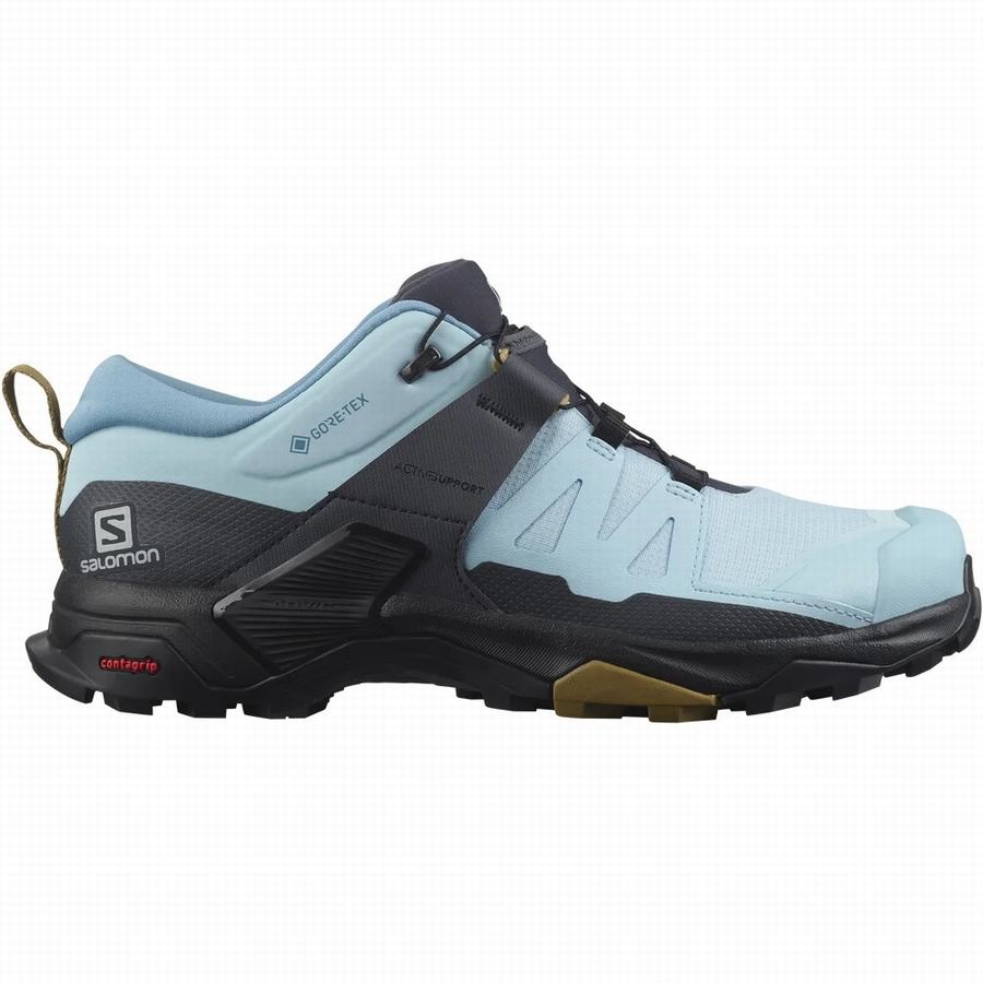 Salomon X Ultra 4 Gore-tex Turisticka Obuv Damske Svetlo Modre/Čierne |TOS5472BF|